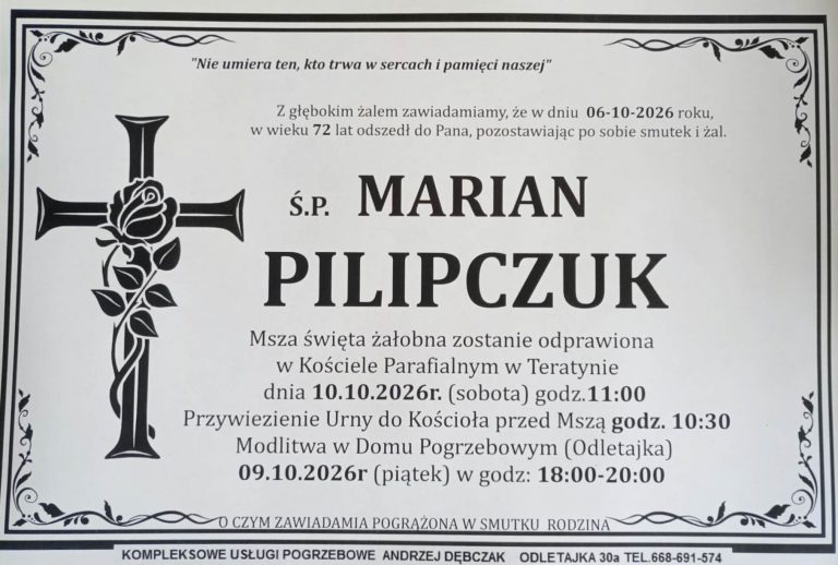 + Marian Pilipczuk (72 l.)